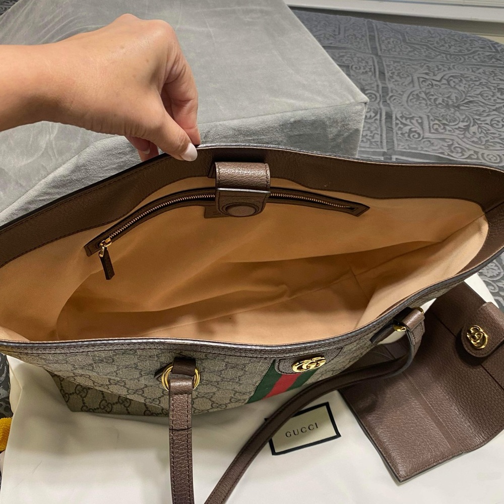 Gucci Ophidia Tote bag and wallet